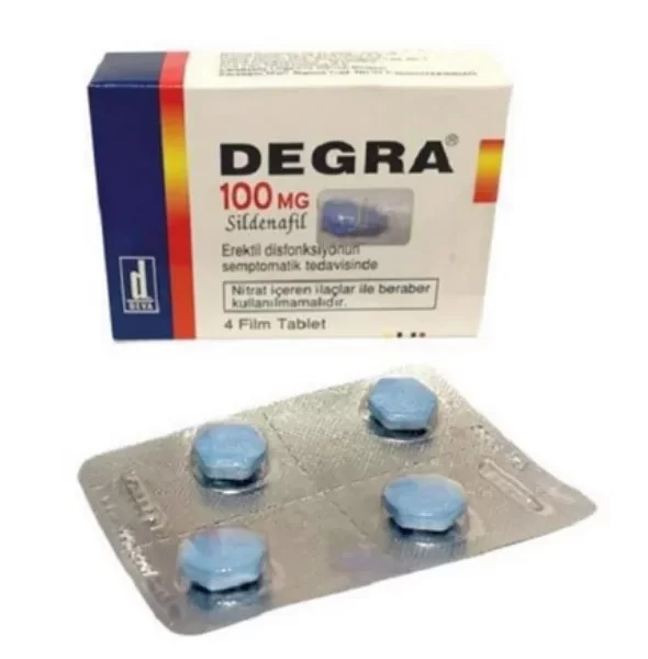 Degra 100 Mg Sildenafil Perfonmans Artırıcı Hap