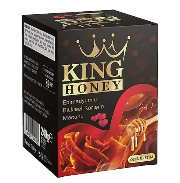 King Honey Epimedyumlu Bitkisel Perfonmans Artırıcı Macun