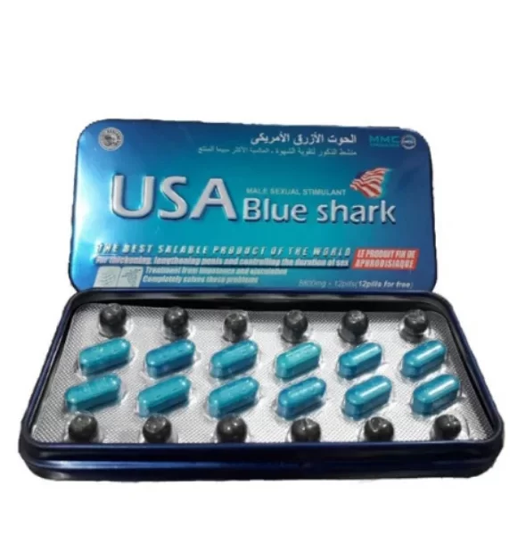USA Blue Shark 12’li Sertleştirici Hap
